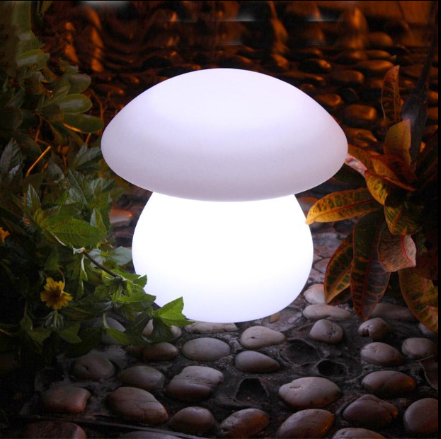 PE colors change Mushroom-shape LED Decorative Light