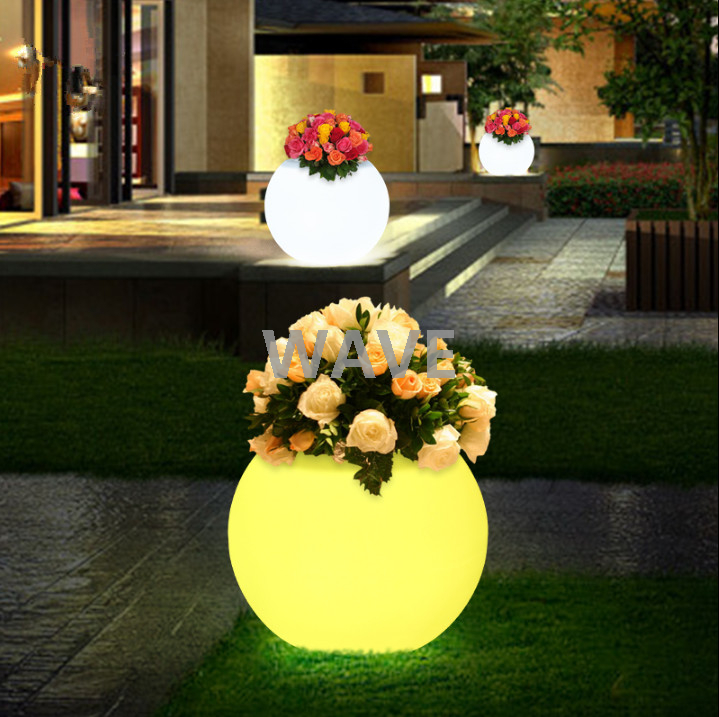 Waterproof Garden LED Flower Pot