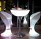 LED colors change Waterproof Coffee Cocktail Table 