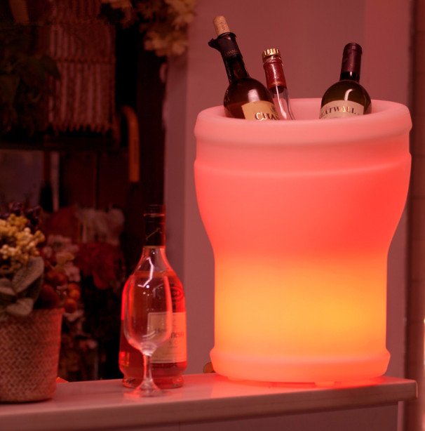 Champagne LED Ice Bucket 