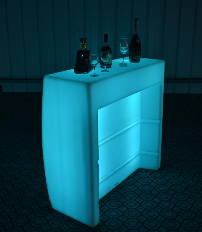 Battery waterproof Illuminated Bar counter