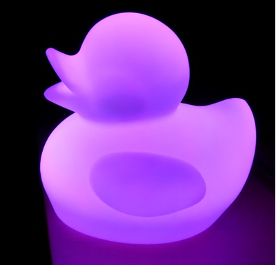 colors change waterproof Cute Duck LED Decorative Light