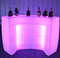 16 colors change outdoor lighted bar counter 