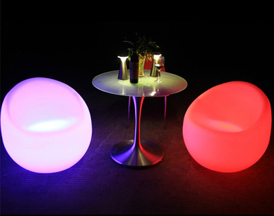 outdoor color change Bar Setup LED Single Chair
