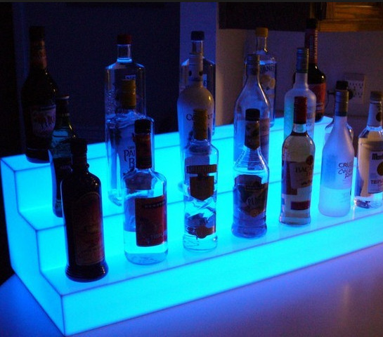 outdoor color change LED Wine Rack for Nightclub